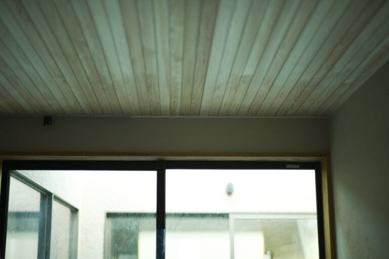 中庭のある平屋の家